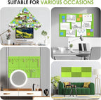 MaxGear Large Cork Board for Wall 36" x 24", Fruit Green Bulletin Board - Image 6