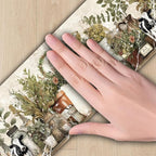 Farmhouse Wallpaper Border Wall Border Trim Peel and Stick 19.7 x 4 Inch Cattle - Image 3