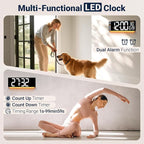 16.5" Large Digital Wall Clock - Image 4