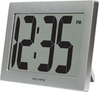 AcuRite 75102RM 9.5" Large Digital Clock by AcuRite
