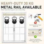 No Drill No Tool 1" Vinyl Mini Blinds, Light Filtering Horizontal Window Blinds - Image 5