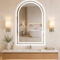 Arched LED Bathroom Mirrors by WISSMILESHOME