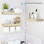 QEEIG Bathroom Shelves Over Toilet - Image 3