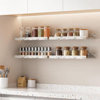 upsimples Floating Shelves for Wall, Wall Shelves for Decor Storage Set of 6 - Image 7