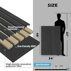 Art3d 4-Pack 48" x 24" Acoustic Wood Panels - Image 6