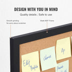 VEVOR 24 x 36 Cork Board, Large Bulletin Board - Image 5