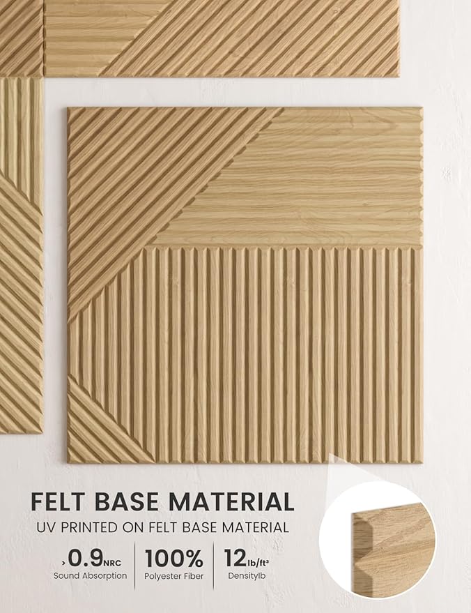 Fluxynara Large Felt Bulletin Board, Cork Board Alternative 70.87'' x 47.24'' - Image 3