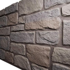 EverStone Cobblestone Faux Stone Panel, Harbor Mist Color - Image 7