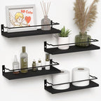 RICHER HOUSE Bathroom Floating Shelves by RicherHouse