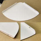 Small Wall Mounted Floating Corner Shelves 7 inch Metal Shelf Corner Shelf - Image 5
