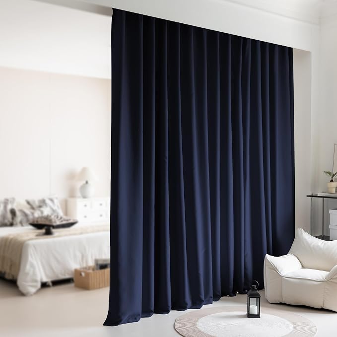 Extra Wide Room Room Divider Curtains by KNEOQIT