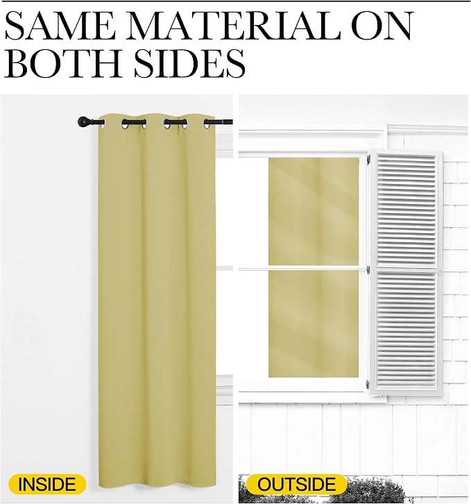 NICETOWN 84 inches Blackout Curtains - Image 6