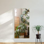 TRAHOME Home Gym Mirror Tiles for Wall, Living Room, Over The Door - Image 3