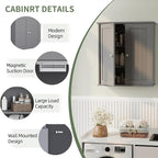 Bathroom Wall Cabinet, Bathroom Cabinet Wall Mount, Over Toilet Space Saver - Image 6