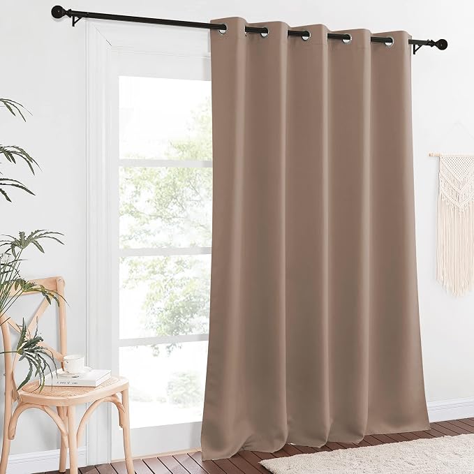 NICETOWN Patio Blackout Curtain Panels by NICETOWN