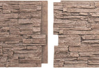 EverStone Canyon Ridge Faux Stone Panel, 45 3/4"W x 24 1/2"H x 1 1/4"D - Image 8