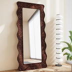 CRE8TIVE Dark Brown Glitter Wallpaper Border Peel and Stick Wall Border 8"x80" - Image 4