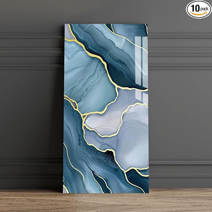 Haimin Wall Panels Peel and Stick 10 Pieces 23.6x11.8in Lightweight Backsplash by HaiminHomeDecorWallpaper