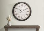 Monarch Specialties I 9026 Clocks, Large Oversized, Wall Clock, Transitional - Image 2