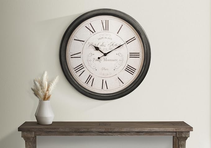 Monarch Specialties I 9026 Clocks, Large Oversized, Wall Clock, Transitional - Image 2