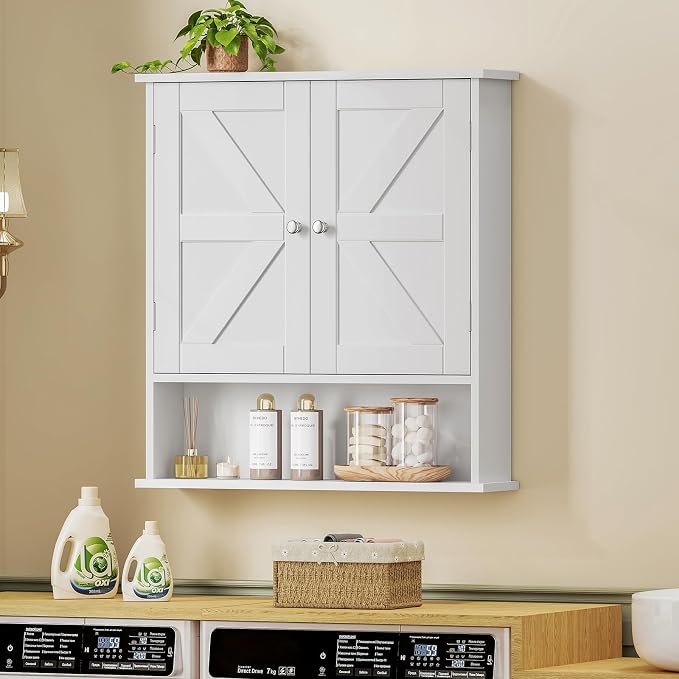 TEENFON Bathroom Wall Cabinet, Bathroom Cabinet - Image 5