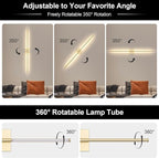 Battery Operated Wall Sconce Set of Two - Image 6