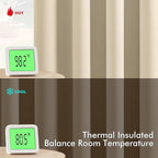 MIULEE Blackout Curtains for Bedroom Living Room 2 Panels, Thermal Insulated - Image 3