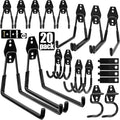 Heavy Duty Garage Hooks Storage, Anti-Slip Steel Wall Mount Multi-Size Utility by Unknown