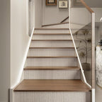 CRE8TIVE Cream White Grasscloth Peel and Stick Wallpaper Textured Grasscloth - Image 5