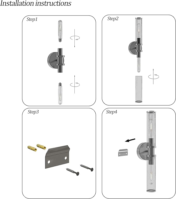 Wireless Wall Sconces with Remote Control, Battery Operated Wall Sconce Set of - Image 3