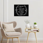 EOBTAIN Black and White Bible Wall Art - Image 4