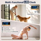 16.5" Large Digital Wall Clock - Image 4