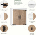 Spirich Bathroom Wall Cabinet Over Toilet, Farmhouse Wall Mounted Medicine - Image 4