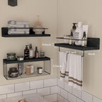 PopiShelves Bathroom Shelves Over Toilet - Image 3