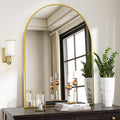 VooBang Arched Wall Mirror, 30 x 38 inch Arch Bathroom Mirror, Wall Mounted by VooBang