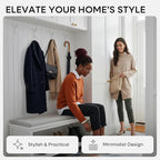 Homeforia Wall Coat Hook Rack - Image 2