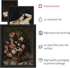 ANERZA 16 PCS Framed Dark Academia Room Decor, Gothic Home Decor, Moody Wall - Image 3