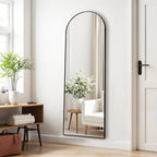 Arched Mirror Full Length, Upgraded 16"x59" Body Wall Mirrors - Image 7