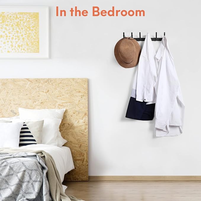 Optish Coat Rack Wall Mount, Wall Hooks - Image 7