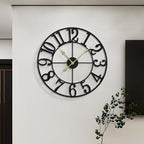 LEIKE Large Wall Clocks for Living Room, Non Ticking, Battery Operated - Image 5