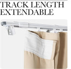 NICETOWN Doorway Curtain & Track Set, Privacy Room Darkning French Door Curtain - Image 2
