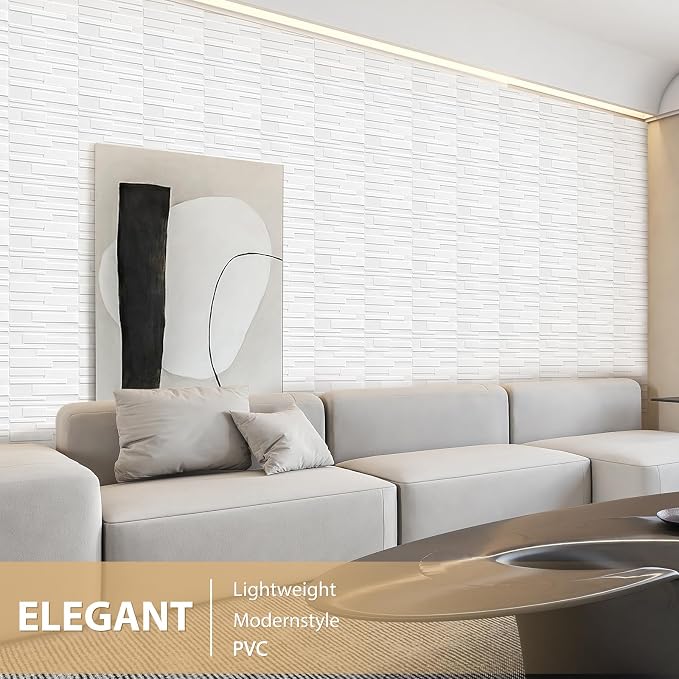 Heikki 30 Pack 3D Wall Panel for Interior Wall Décor, PVC Flower Textured Wall - Image 5
