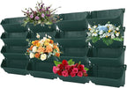 16 Pack Vertical Garden Planter, 13 inch Wall Mounted Planter - Image 6