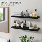 Marsmiles Wood Floating Shelves - Image 3