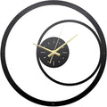 Minimalist Metal Wall Clock by Unknown