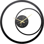 Minimalist Metal Wall Clock by Unknown
