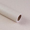 Beige Grasscloth Peel and Stick Wallpaper, Modern Textured Contact Paper by MANONIRIA