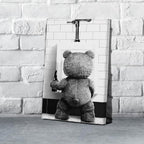 DIHSIEG 12x16 Canvas Wall Art funny bathroom wall art Print Poster Vintage - Image 7