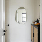 Irregular Wall Mirror Asymmetrical Mirror, Decorative Modern Mirror, Tempered - Image 8