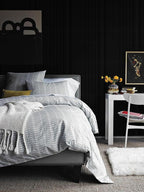 Orainege Black Wallpaper Peel and Stick Wallpaper 15.7"x196.8" Textured Contact - Image 7
